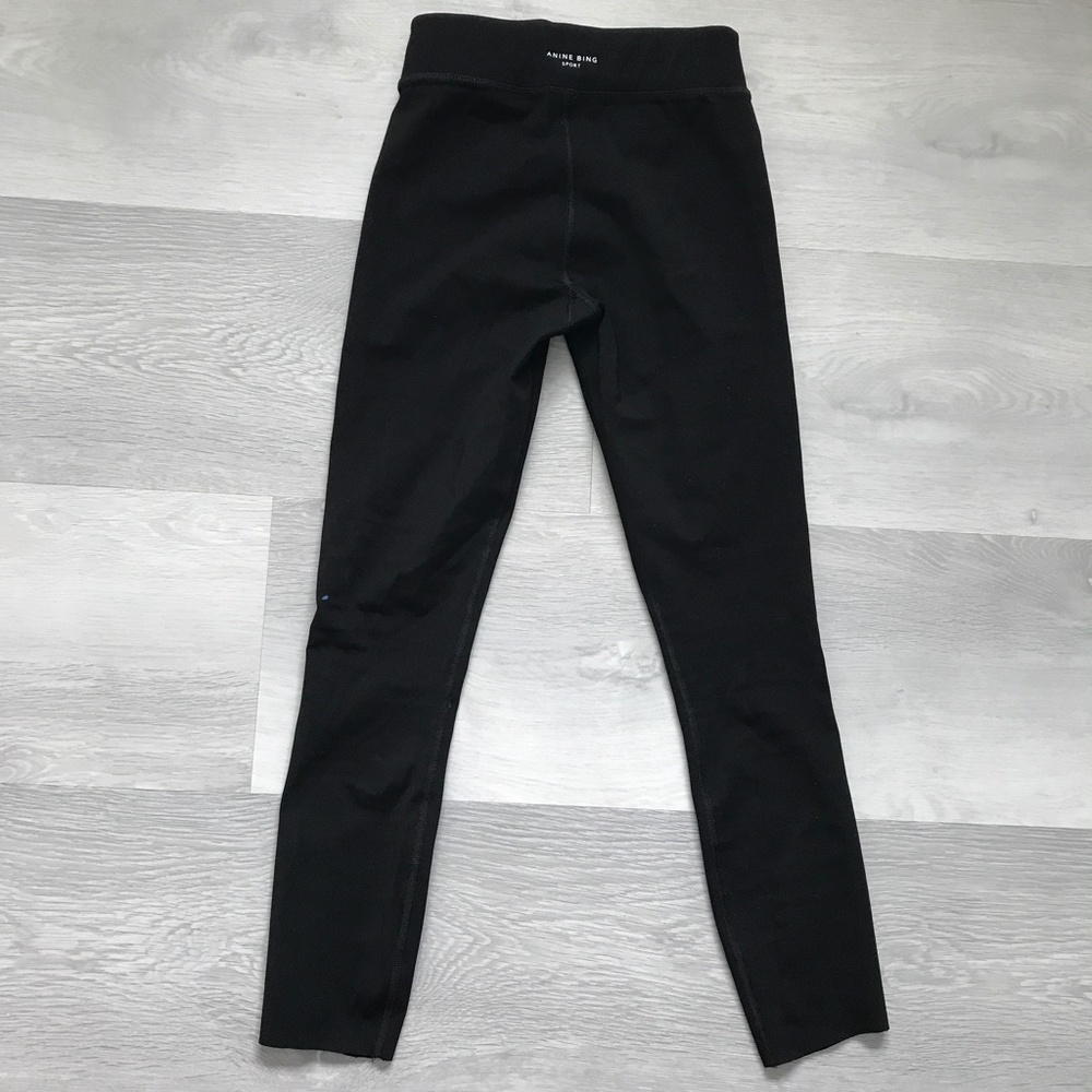 ANINE BING SPORT WOMENS LEGGING PANTS HIGH RISE YOGA 2XS